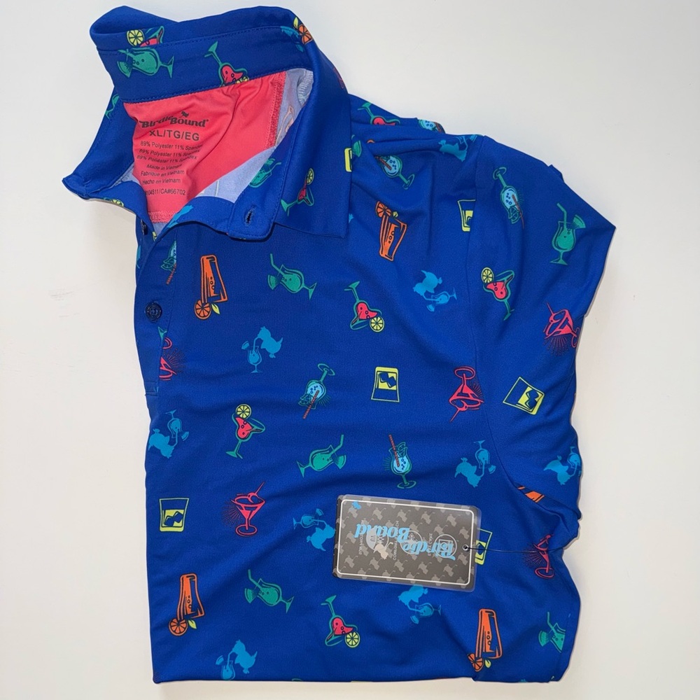 Birdie Bound Polo NWT